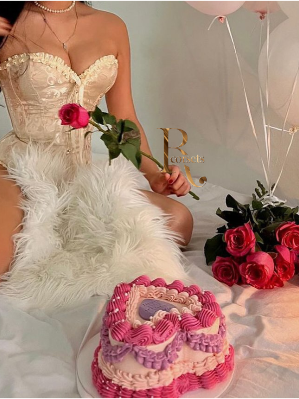 Corset Victoriano Dorado – Elegancia y Confianza Atemporal ✨