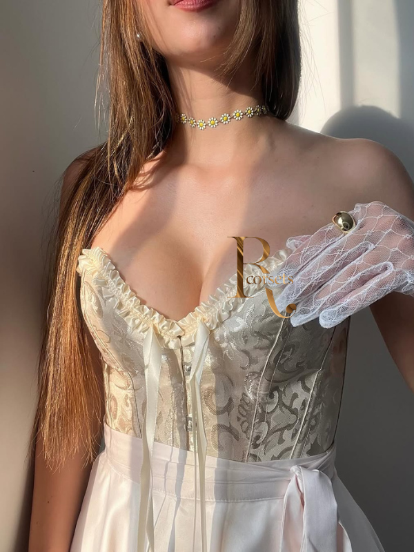 Corset Victoriano Dorado – Elegancia y Confianza Atemporal ✨