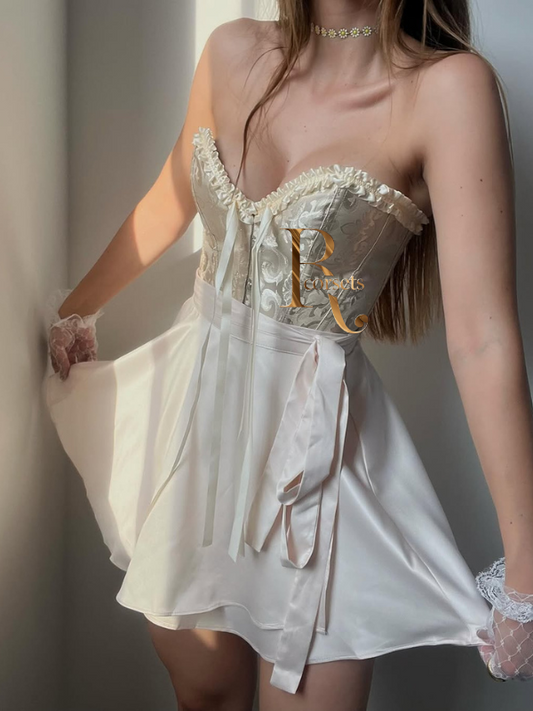Corset Victoriano Dorado – Elegancia y Confianza Atemporal ✨