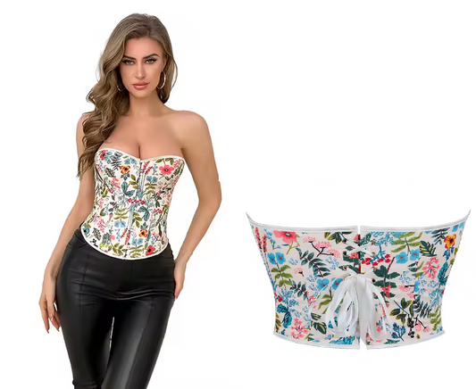Corset Floral - Sofisticación y Estilo en Cada Detalle
